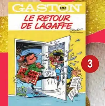 GASTON Tome 22 - Le retour de Lagaffe Delaf Dupuis,