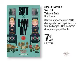 SPY X FAMILY Vol. 11 Tatsuya Endo