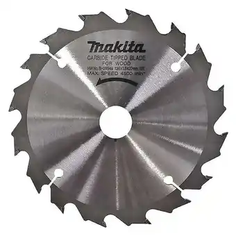 Brico Cash Lame carbure makita b-09949 bois pour scie circulaire à batterie bss501 ø 136mm offre