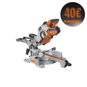 Scie radiale aeg 1400w - 216mm ps216 l3