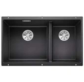 Bricorama Evier à encastrer 75.5cm anthracite - 523151 offre