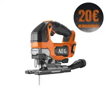 Bricorama Scie sauteuse aeg - bst18x2-0 - 18v brushless - 135mm bois - sans batterie ni chargeur offre