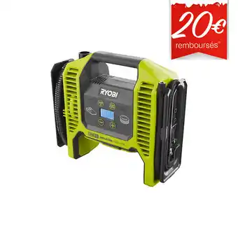 Bricorama Gonfleur compresseur ryobi 18v sans batterie ni chargeur r18mi-0 offre