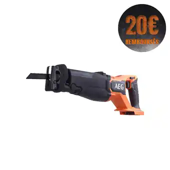 Bricorama Scie sabre aeg 18v brushless - sans batterie ni chargeur - bus18bl2-0 offre