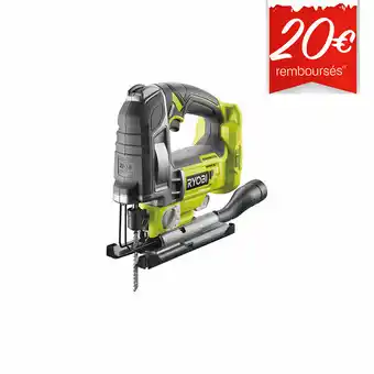 Bricorama Scie sauteuse pendulaire ryobi 18v oneplus brushless - 135 mm - sans batterie ni chargeur - r18js7-0 offre
