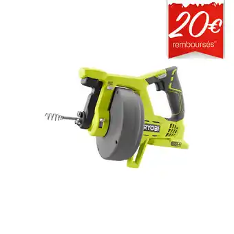 Bricorama Déboucheur ryobi 18v sans batterie ni chargeur r18da-0 offre