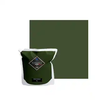 Bricorama Peinture acrylique lessivable mat barbouille - pour murs et plafonds - 5l - vert crocodile offre