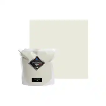 Bricorama Peinture acrylique lessivable satin barbouille - pour murs, plafonds, meubles et bois - 2,5l - blanc bangkok offre