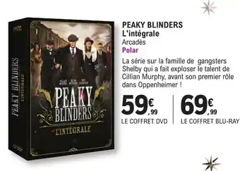 PEAKY BLINDERS L'intégrale Arcadès