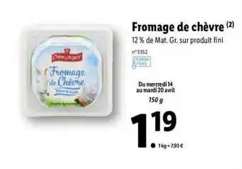 Fromage de chèvre