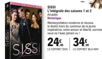 SISSI L'intégrale des saisons 1 et 2 Arcadès