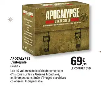 APOCALYPSE L'intégrale Seven 7