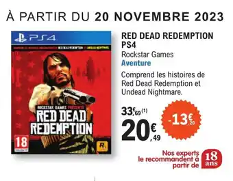 RED DEAD REDEMPTION PS4