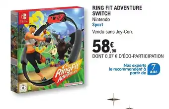 RING FIT ADVENTURE SWITCH