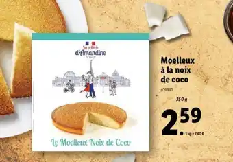 Lidl Moelleux à la noix de coco offre