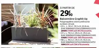 Balconnière Graphit Up