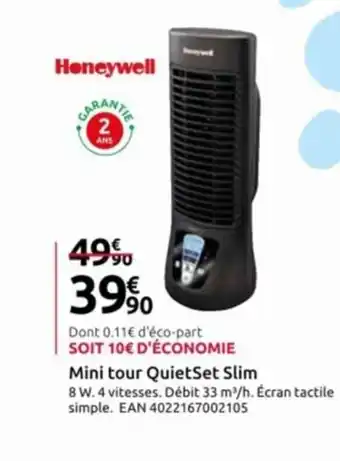 Mini tour QuietSet Slim