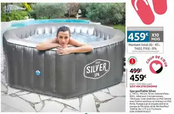 Mr Bricolage Spa gonflable Silver offre