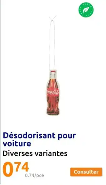 Action Désodorisant pour voiture offre