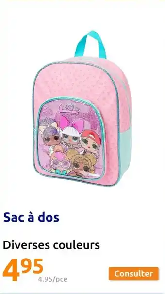 Action Sac à dos offre