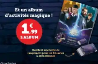 Et un album d'activités magique !