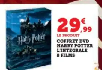 Super U COFFRET DVD HARRY POTTER L'INTEGRALE 8 FILMS offre
