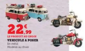 VEHICULE A POSER