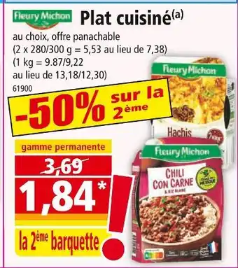 Norma Fleury michon plat cuisiné offre