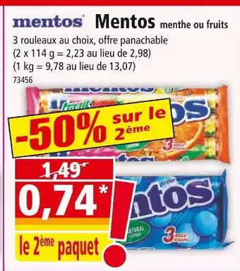 Norma Mentos mentos offre