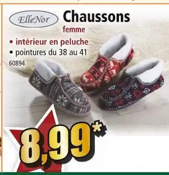 Ellenor chaussons