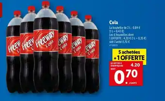 Lidl Cola offre