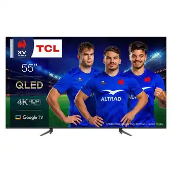 Carrefour Tcl téléviseur qled 4k* - 140 cm offre