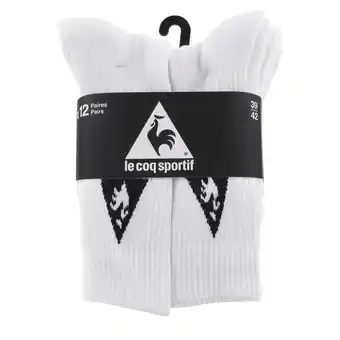 Carrefour Le coq sportif mi-chaussette de sport homme offre