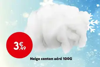 Maxi Bazar Neige conton aéré 100g offre