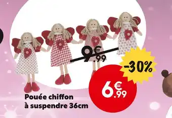Pouée chiffon à suspendre 36cm