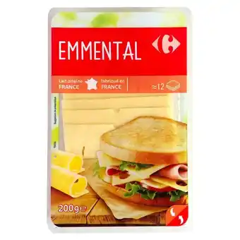 Carrefour Sur tous les fromages en tranches carrefour offre