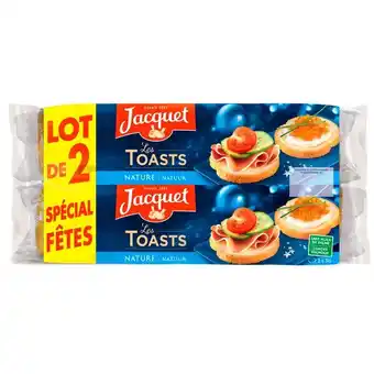 Carrefour Jacquet toasts ronds offre
