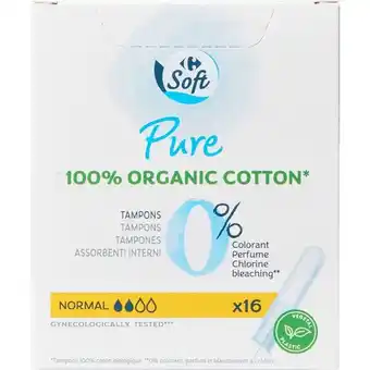 Carrefour Sur tous les tampons hygiéniques carrefour offre