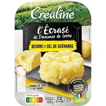 Carrefour Sur les purées et légumes cuisinés crealine offre