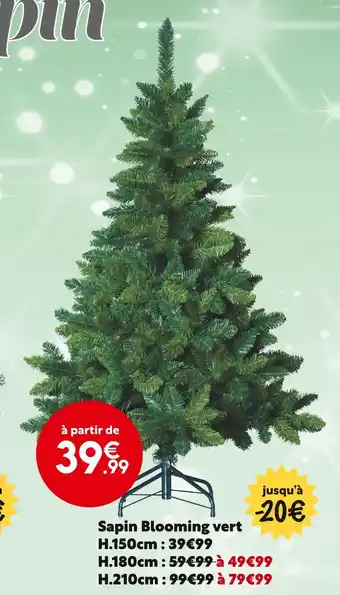 Maxi Bazar Sapin blooming vert offre