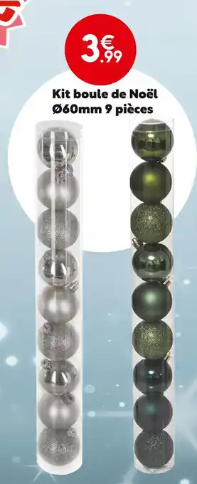 Maxi Bazar Kit boule de noël offre