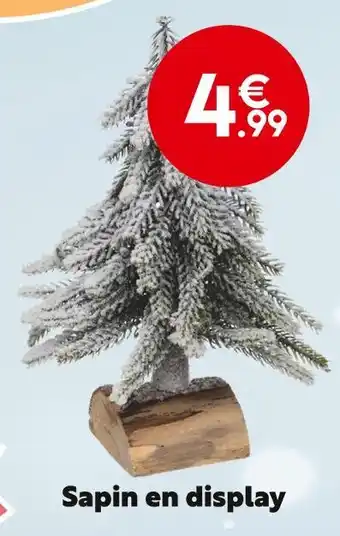 Maxi Bazar Sapin en display offre