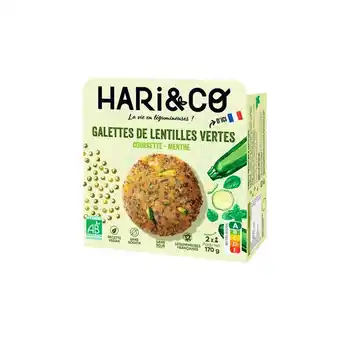 Carrefour Hari&co galettes de légumineuses offre