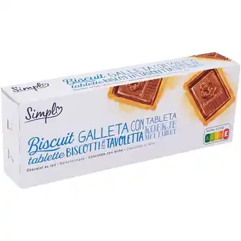 Carrefour Simpl biscuits tablette offre