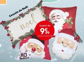 Maxi Bazar Coussin de noël offre