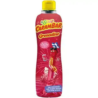 Carrefour Carambar sirop offre