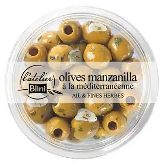 Carrefour Market L'atelier blini olives manzanilla offre