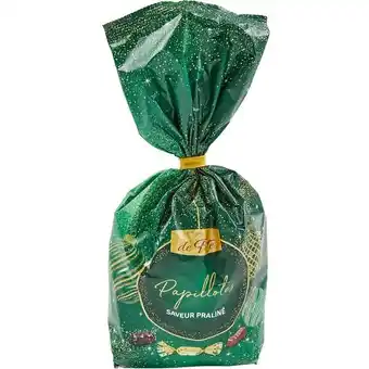 Carrefour Esprit de fête papillottes offre