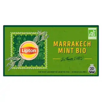 Carrefour Lipton thé sir thomas offre