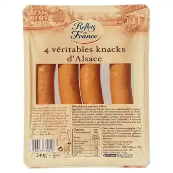 Carrefour Market Reflets de france knacks d'alsace offre